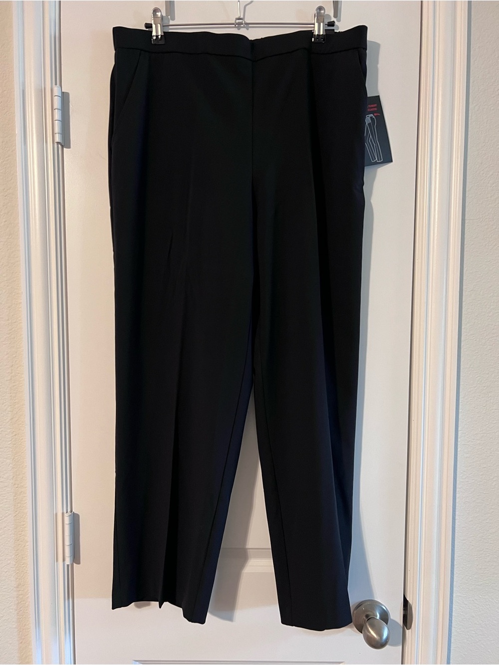 Classic Straight-Leg Dress Pants